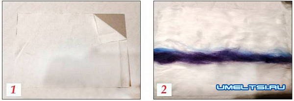 Картины из шерсти: мастер класс для начинающих