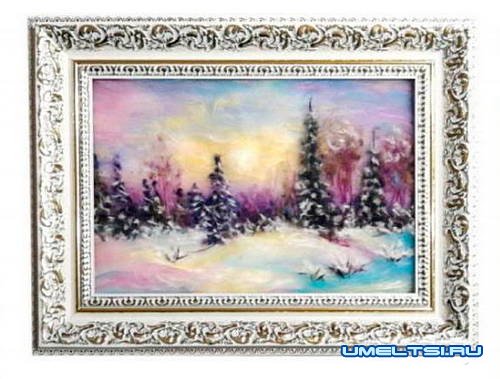 Картины из шерсти: мастер класс для начинающих