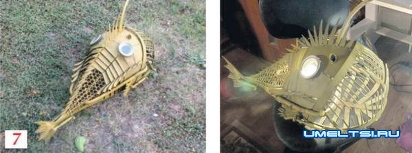 Светильник в стиле стим-панк