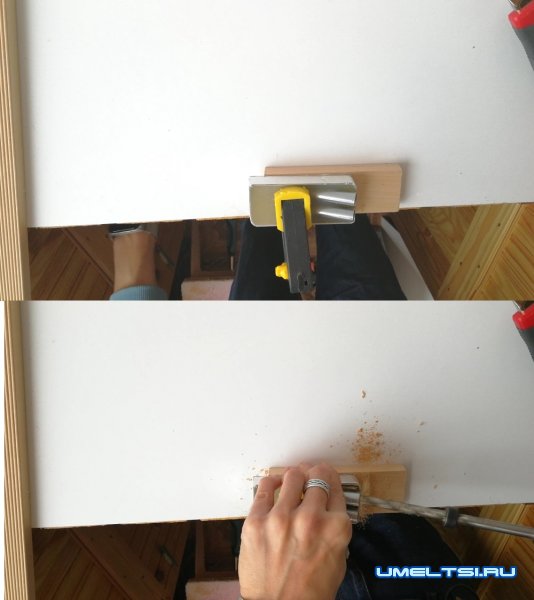 Самодельный Kreg Jig. Кондуктор для соединения косой шуруп