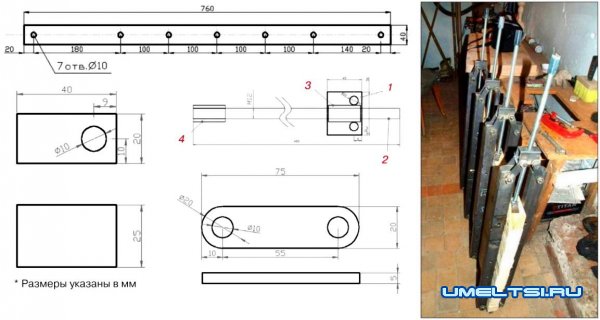 Изготовления струбцин-вайм