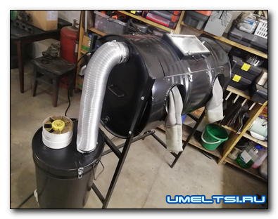 Камера для пескоструйной обработки Камера для пескоструйной обработки