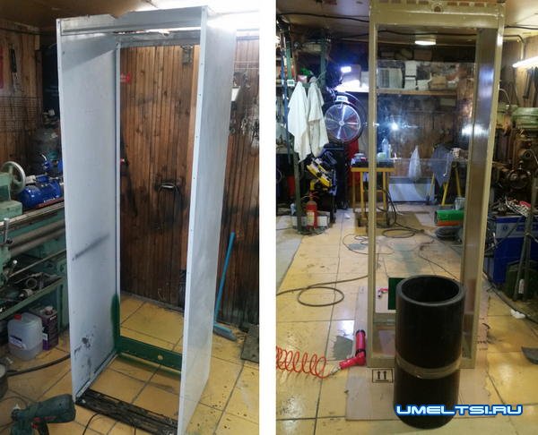 вариант пескоструйной камеры из холодильника вариант пескоструйной камеры из холодильника