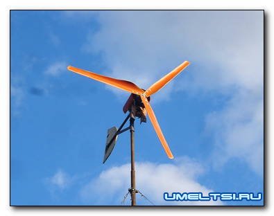 Как сделать ветряк на даче