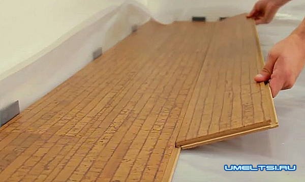 Пробковый пол Пробковый пол