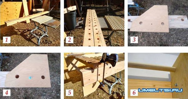 Как сделать шведскую стенку из дерева