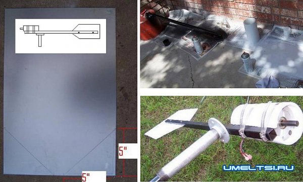 Как сделать ветряк на даче