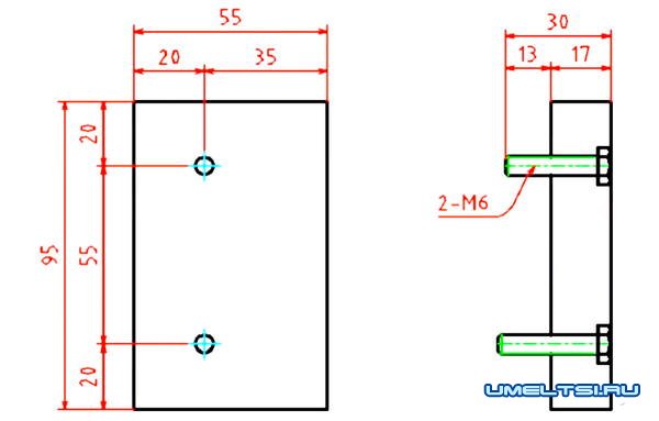 Изготовление плоскошлифовального станка, чертеж