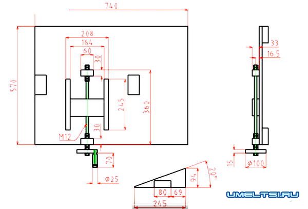 Изготовление плоскошлифовального станка
