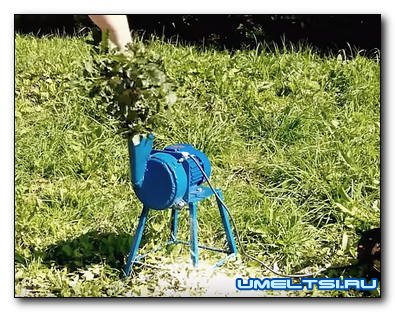 мини дробилка для измельчения веток