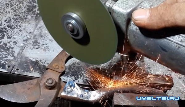 Электроножницы по металлу из болгарки Электроножницы по металлу из болгарки