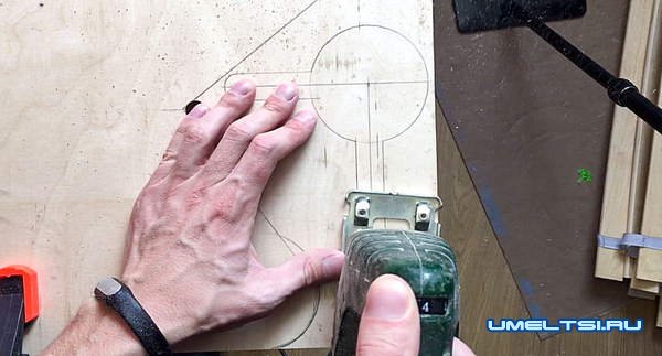 Детский самодельный карт