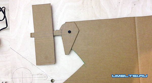 Детский самодельный карт