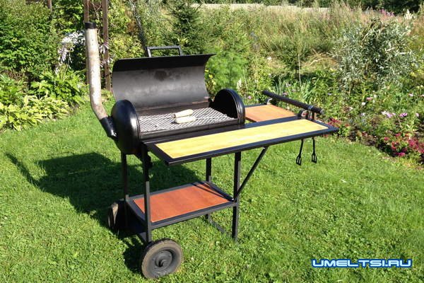 Мангал для барбекю из газового баллона Мангал для барбекю из газового баллона