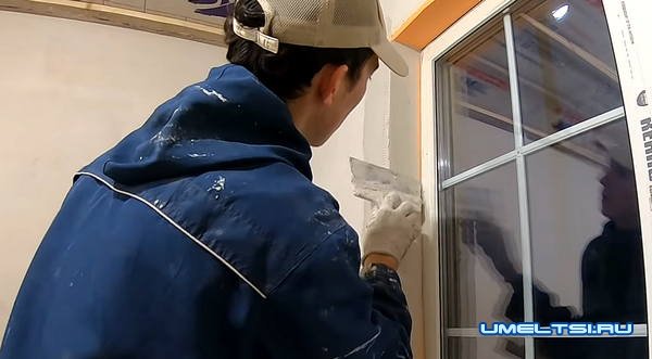 Утепление оконных откосов