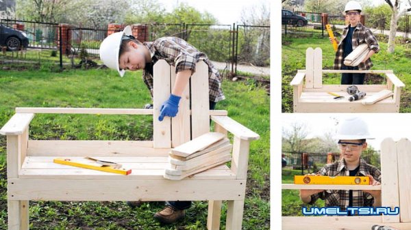 Садовые скамейки