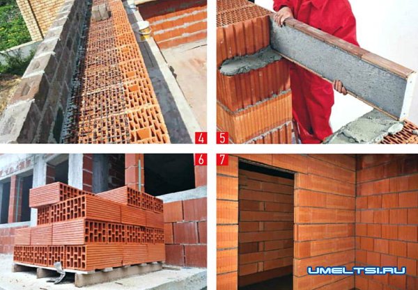 Поризованные керамические блоки