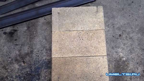 Изготовление газового горна из кирпича