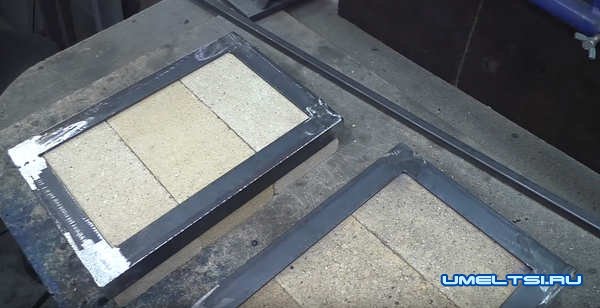 Изготовление газового горна из кирпича