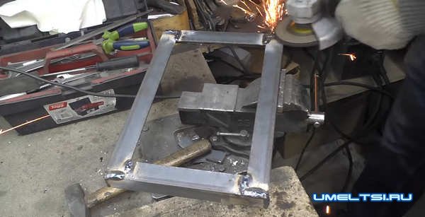 Изготовление газового горна из кирпича