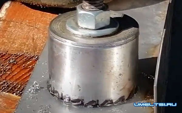 Изготовление чашечного сверла