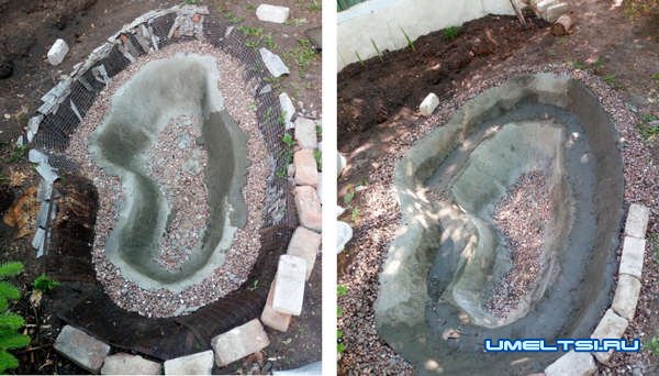 Декоративный пруд