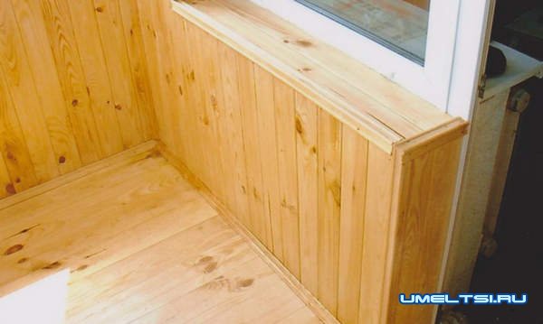 Отделка вагонкой