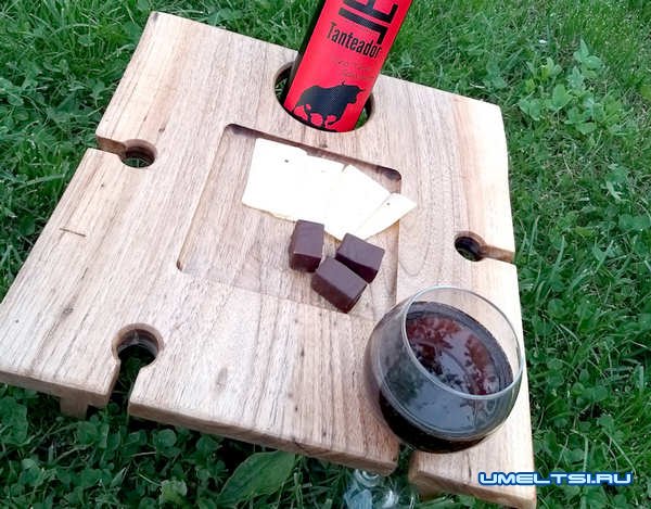 Делаем винный столик