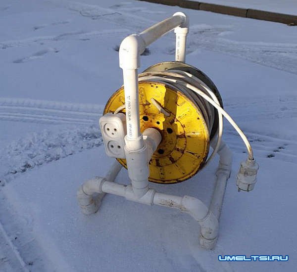 удлинитель на катушке