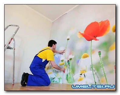 поклейка фотообоев самостоятельно поклейка фотообоев самостоятельно