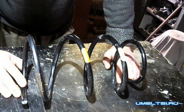 Ручной культиватор из пружины Ручной культиватор из пружины