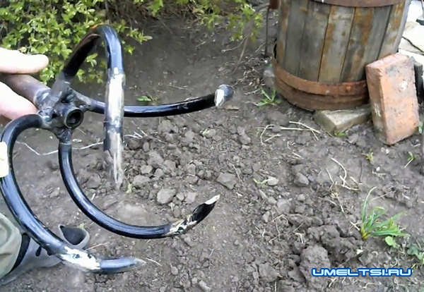 Ручной культиватор из пружины Ручной культиватор из пружины