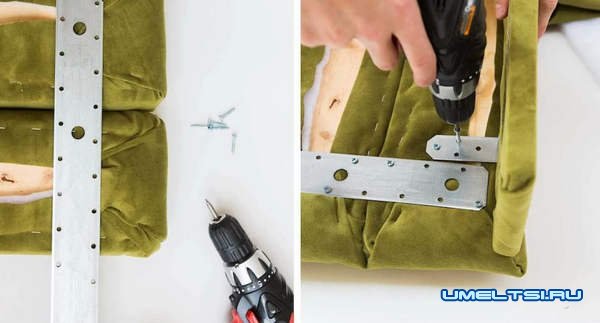 Мягкое изголовье для кровати