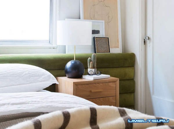 Мягкое изголовье для кровати