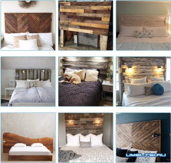 Мягкое изголовье для кровати