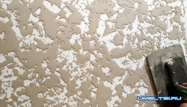 Делаем сами штукатурку Гротто