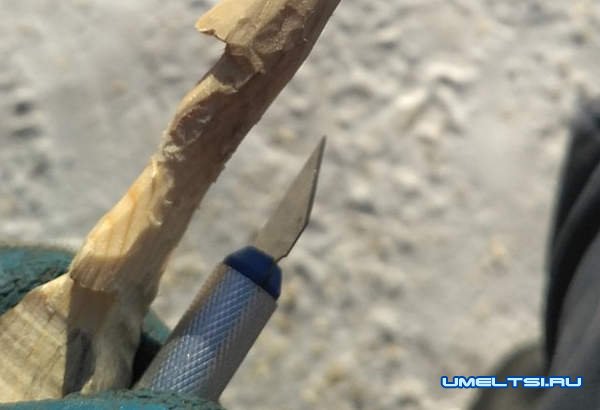 роза из дерева