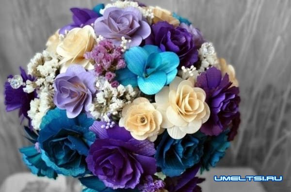 Как сделать розу из дерева