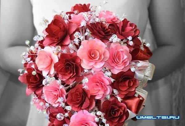 Как сделать розу из дерева