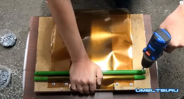 кровельный шифер из пластиковых бутылок