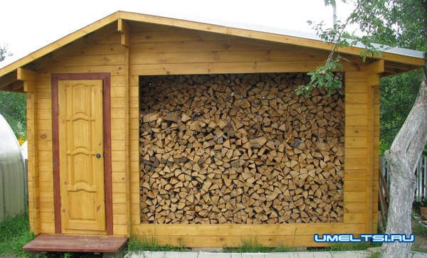 Примеры обустройства полениц Примеры обустройства полениц