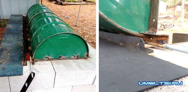 Строим большую печь-барбекю