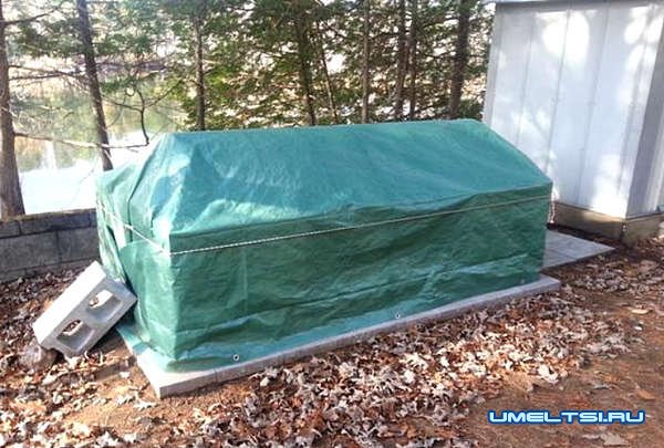 Строим большую печь-барбекю