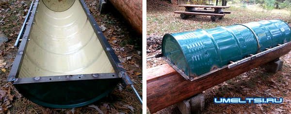 Строим большую печь-барбекю