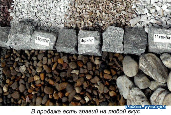 Гравийный сад: технология построения