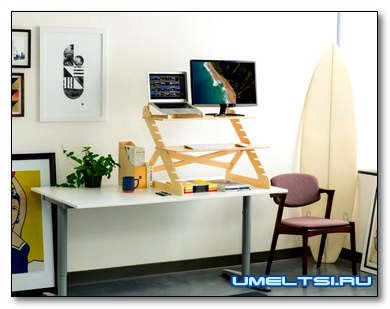 Стоячий стол для ноутбука