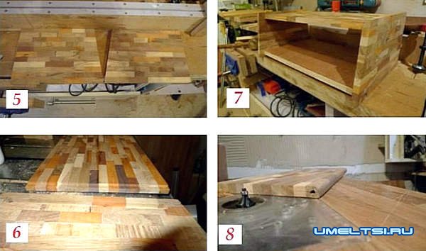 Изготовление хлебницы из обрезков досок Изготовление хлебницы из обрезков досок