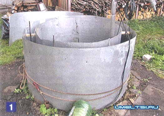 Делаем домик для колодца