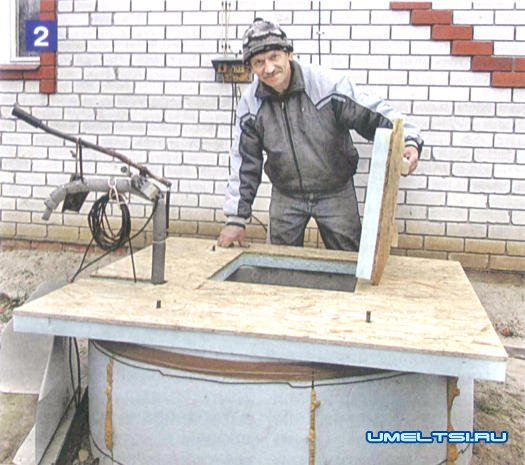 Делаем домик для колодца