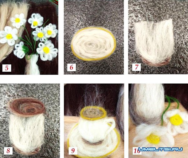 Шерстяная акварель